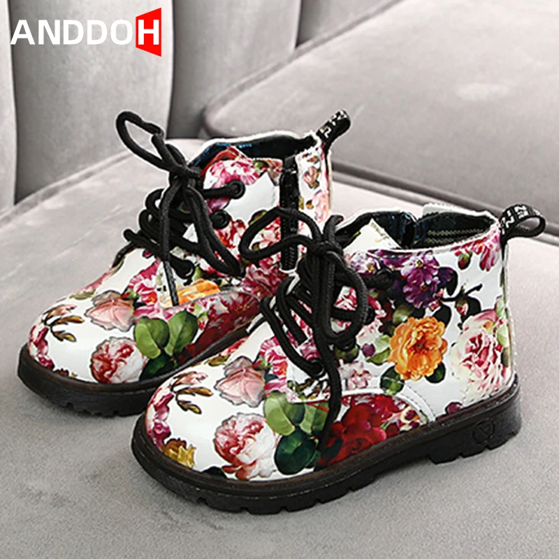 

Size 21-30 Children Print Pattern Warm Cotton Boots Kids Winter Plus Thickened Fleece Snow Boots Girls Boys Baby Toddler Shoes