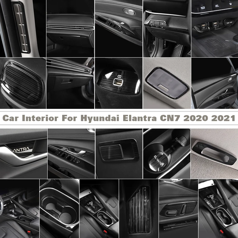 Аксессуары для интерьера автомобиля Hyundai Elantra CN7 2020 2021 крышка водяного стакана