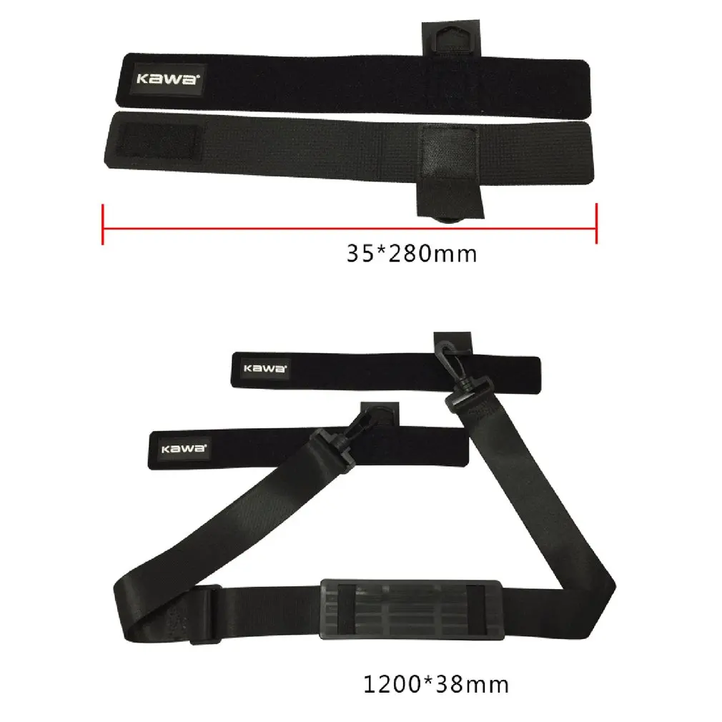 

120cm Fishing Rod Carry Strap Sling Band Adjustable Shoulder Belt Travel Tackle Holder