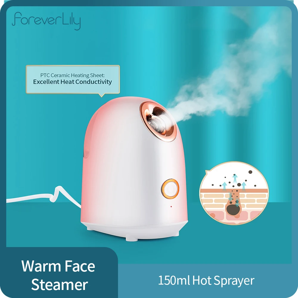 Humidificador de hidratación Facial, vaporizador caliente de 150ml, hidratante de la piel, instrumento de reposición de agua, Nano pulverizador de niebla