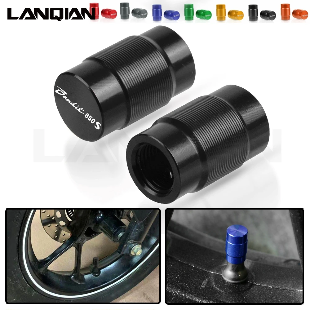 Для Suzuki Bandit 650S алюминиевое колесо мотоцикла крышки стержня вентиля шины 2004 2005 2006