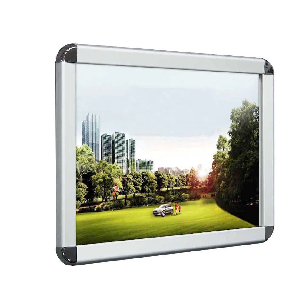 (Упаковка/5 шт.) Алюминиевые защелкивающиеся рамки для постера рамка с рамкой 25 мм