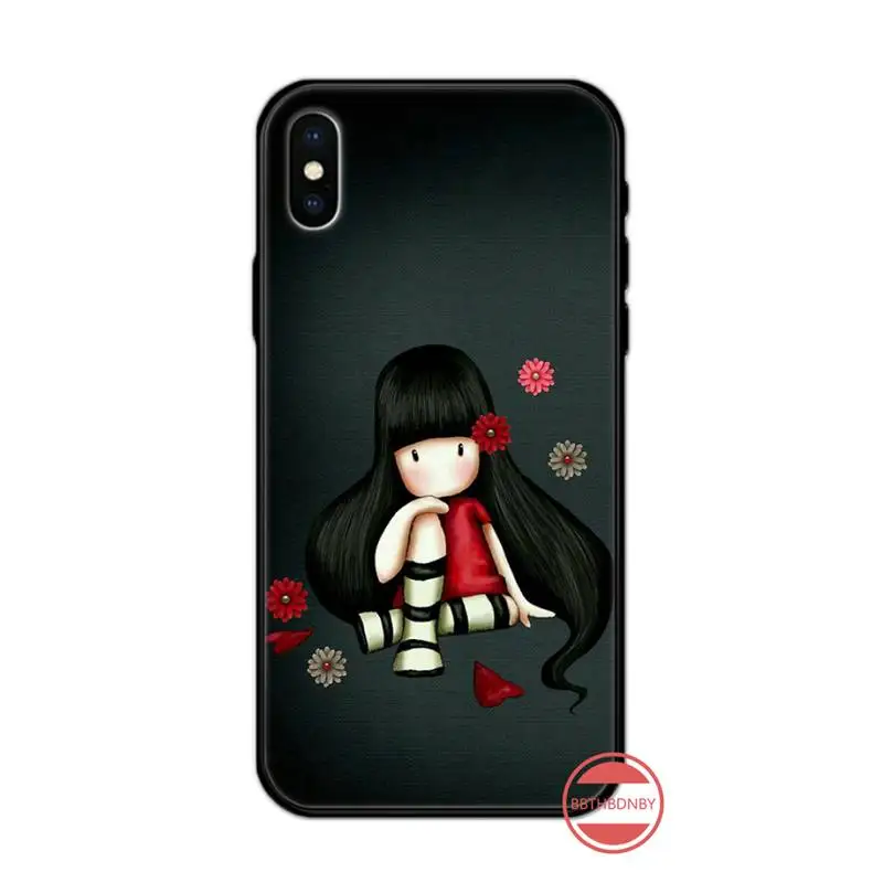 Милый чехол для телефона с рисунком девушки из мультфильма Santoro Gorjuss iphone 5 5s 5c se 6 6s 7