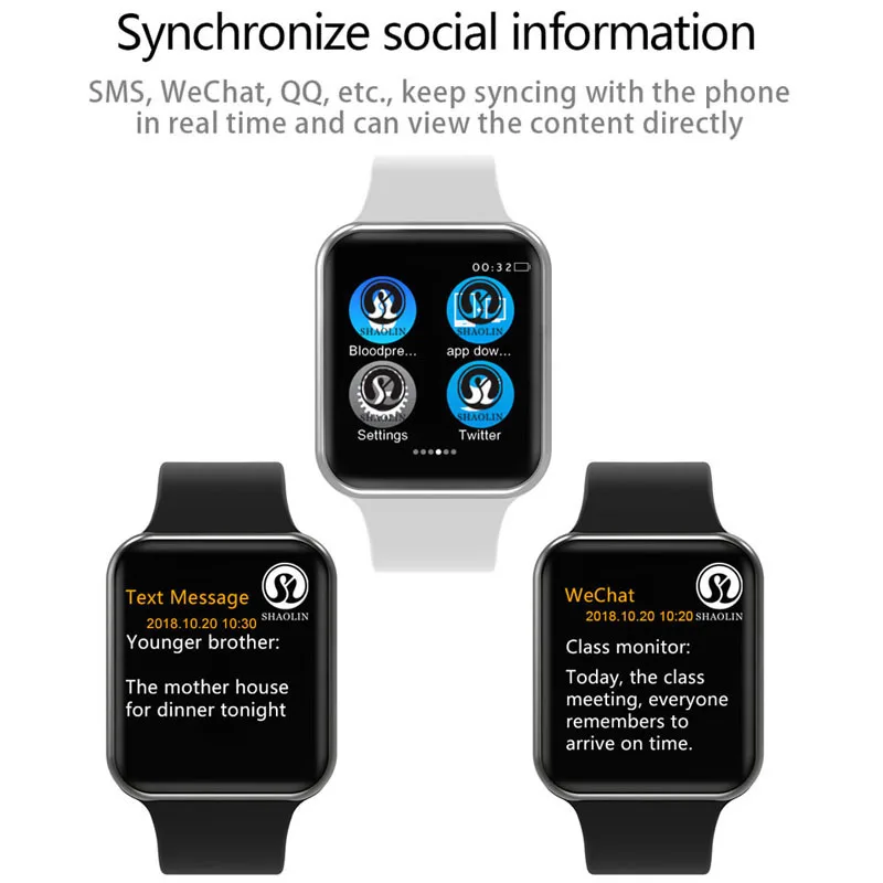 a smartwatch series 4 bluetooth smart watch men with phone call remote camera for ios apple iphone android samsung huawei free global shipping