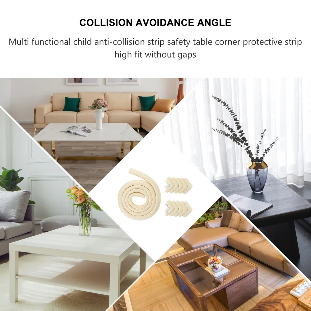 

1 Set/12pcs Furniture Edge Protective Guard Useful Children Safety Bumper Strip