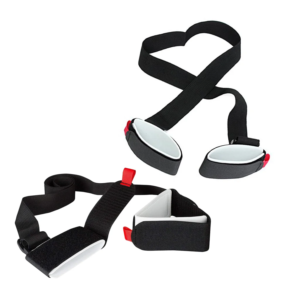 2 шт. регулируемый ремешок для лыж прочный сноуборда катания на лыжах плечевые