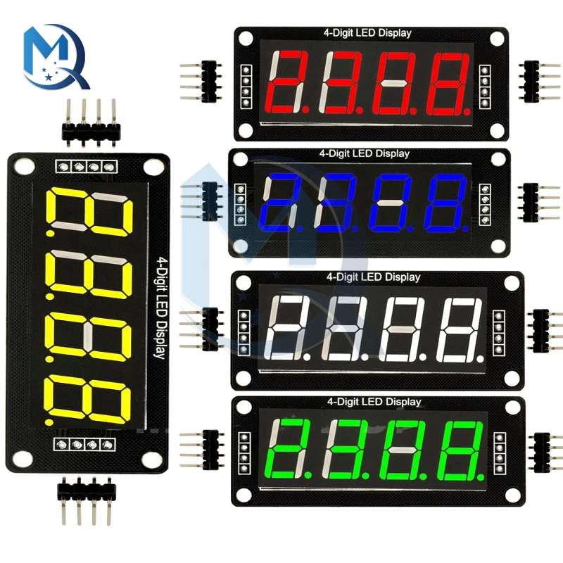 Модуль цифрового ЖК-дисплея TM1637 0 56 дюйма 4-значный 7-сегментный цифровой модуль