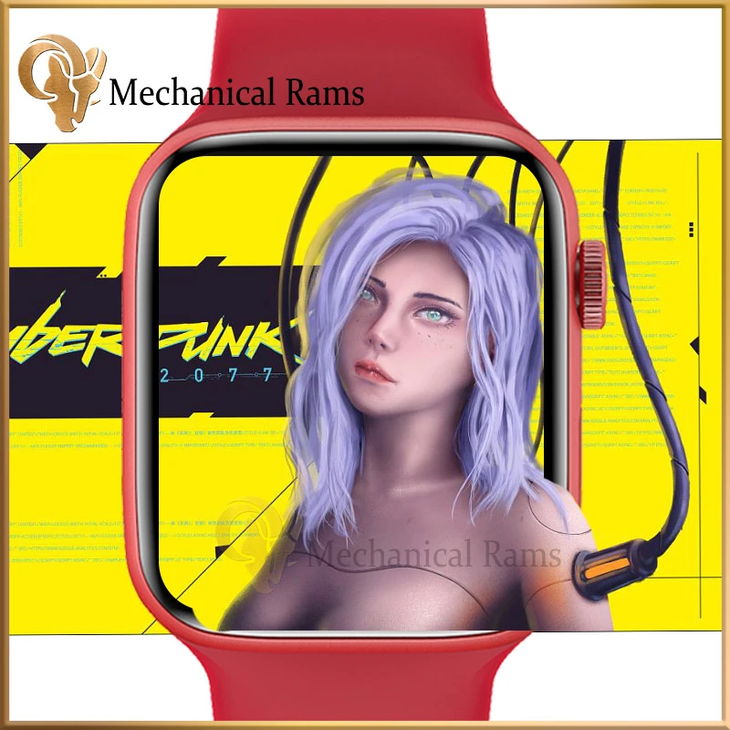 

AK76 Smart Watch 2021 серии 6 вызовов через Bluetooth фитнес-браслет сердечный ритм для мужчин для ios lige Smart watch pk honor часы amazfut