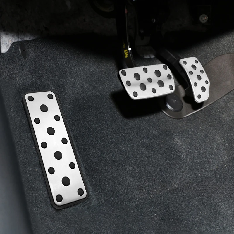

Для Subaru XV 2018-2021 Forester 2019 2020 2021 Автомобильная ножная педаль, топливный тормоз, крышка педали, аксессуары из нержавеющей стали