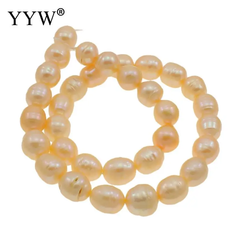 

Purple 12-13mm Rice Cultured Freshwater Pearl Beads Natural Pear Beads for DIY Elegant Necklace Bracelet Jewelry Making