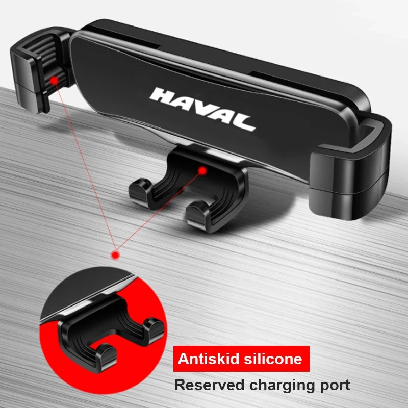 car air outlet mobile phone bracket decoration central control bracket navigation station for haval jolion 2021 interior parts free global shipping