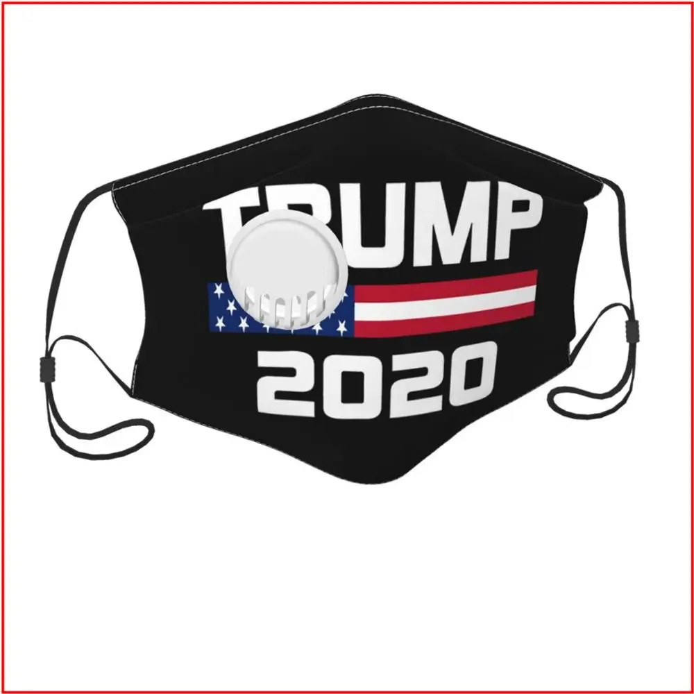 

Маска под глаза с изображением Трампа 2020 американских президентских выборов для мужчин и женщин, модные хлопковые маски для тренировок
