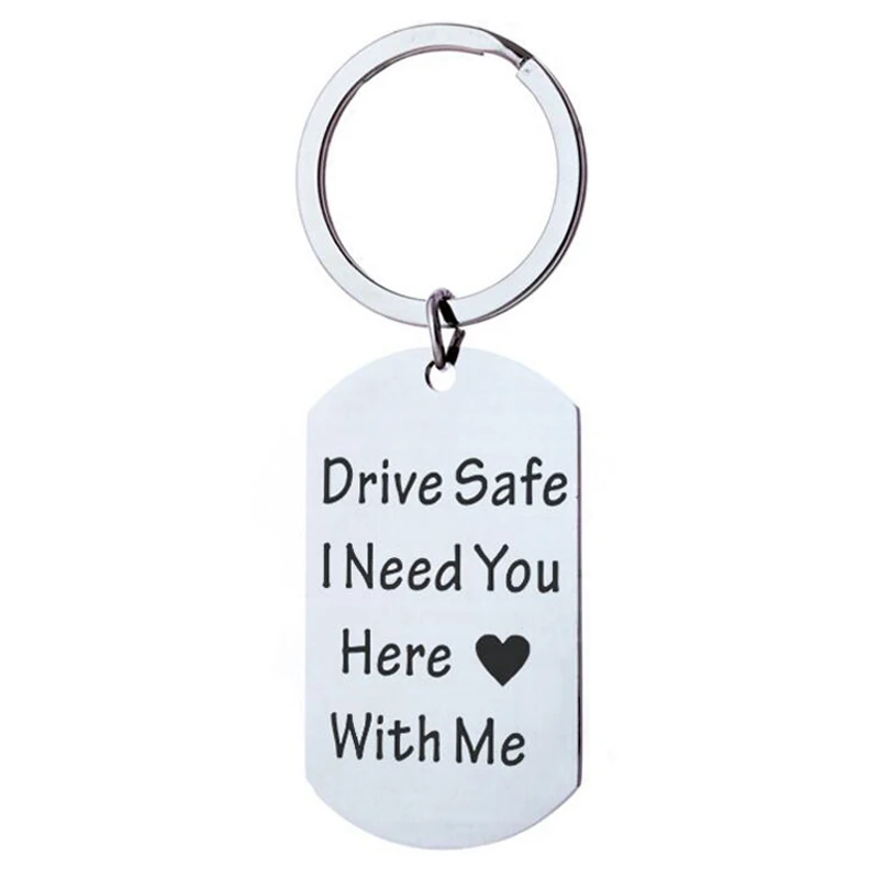 Драйв Сейф мне нужно чтобы вы со мной здесь брелок с биркой для собак юбилей