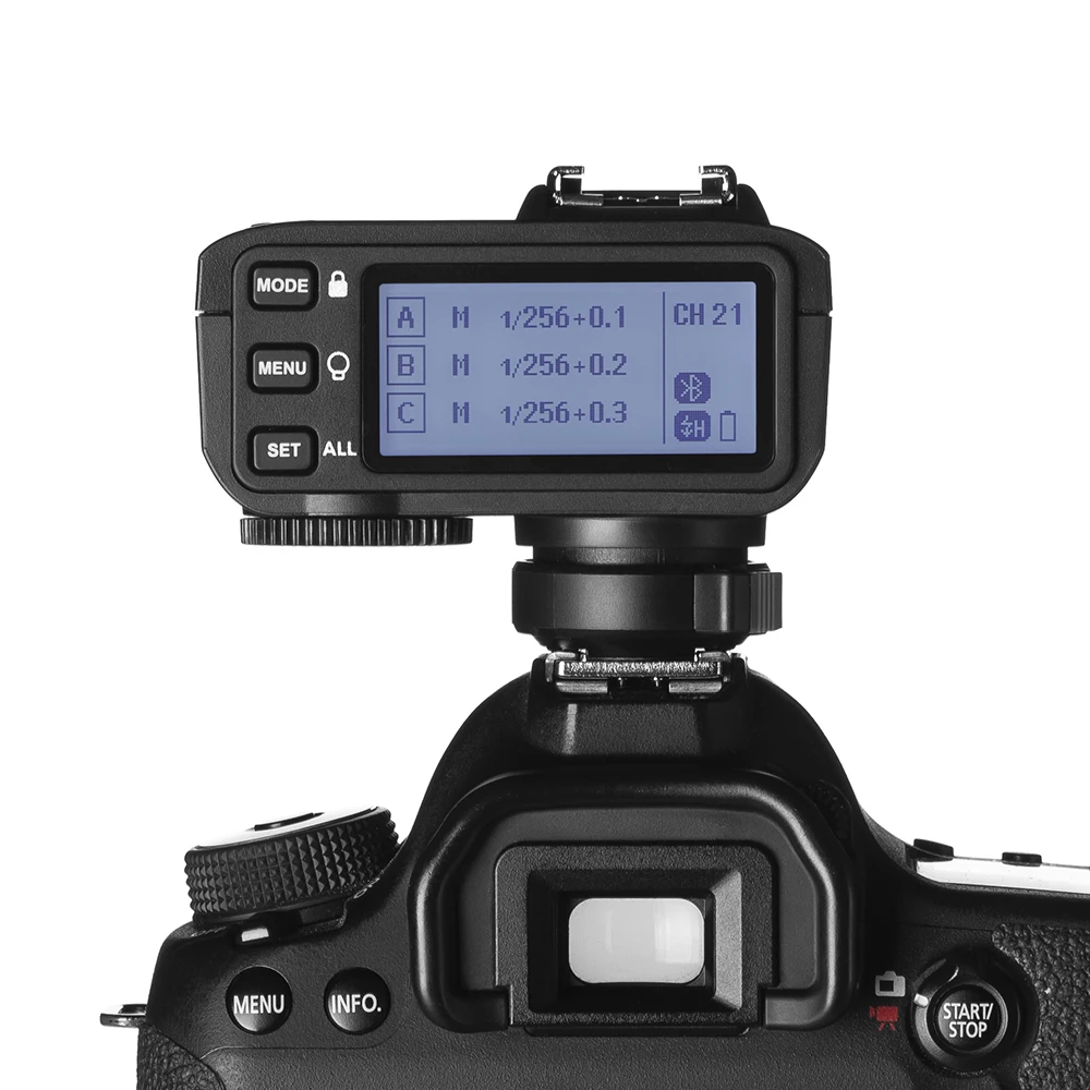 Беспроводная вспышка-передатчик Godox X2 с ресивером для Canon Nikon Sony | Электроника