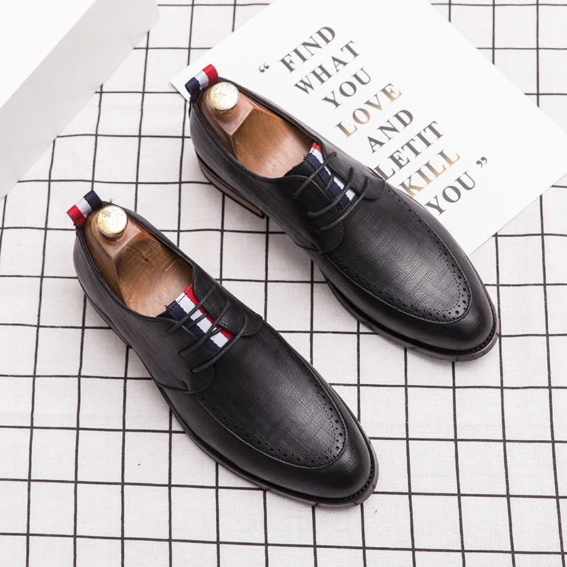 

2021 High Quality fashion loafers luxury designer mens shoes business casual leather male chaussure homme natural genuine oxfor