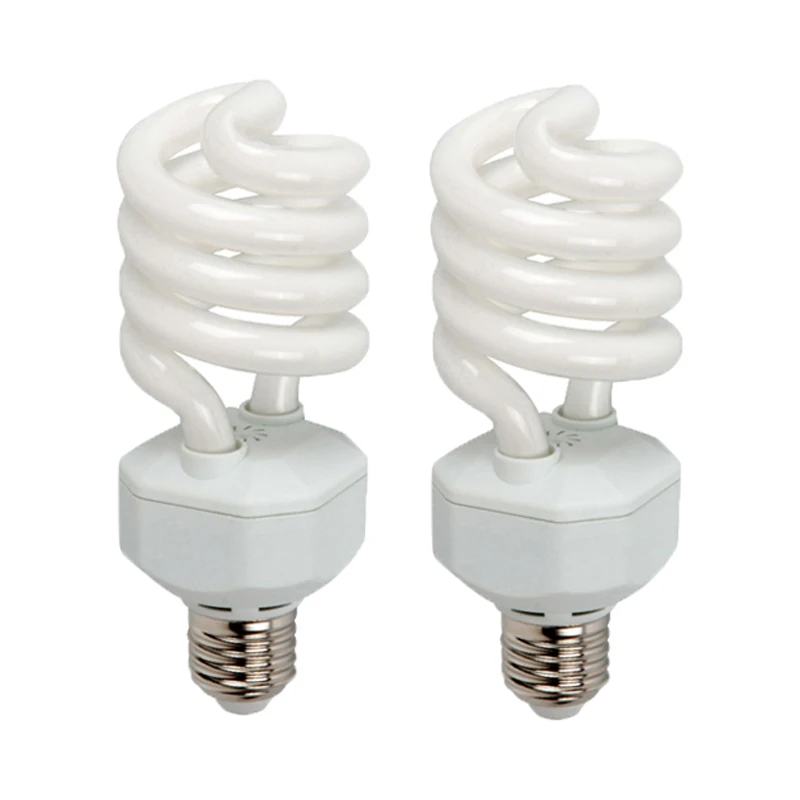 

BENE 2-Pack Energy Saving Lamp UVB 10.0 Light Bulb Amphibians Reptiles Brooder for Desert Turtle Snake Lizard Terrarium
