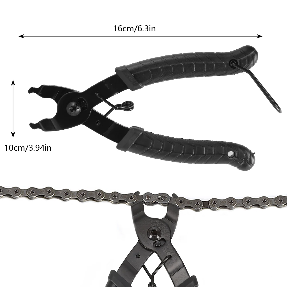 

Mini Bike Chain Quick Link Tool Bicycle Chain Mini Mountain Bike Chain Checker Buckle Pliers Gauge Tool Cycling Accessories