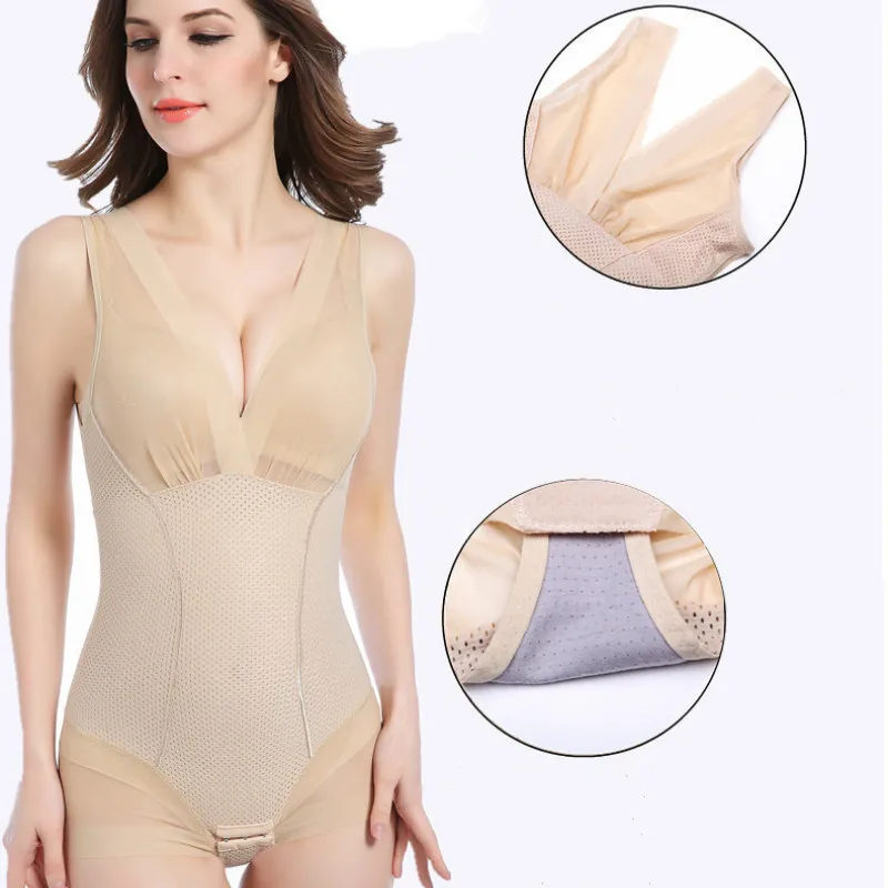 Леди похудение сжигание жира трусы корректирующее белье Пластика тонкий боди