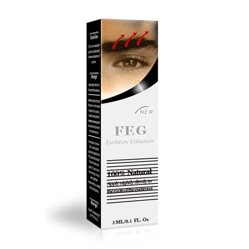eyebrow serum FEG ресницы/наращивание бровей масло натуральная травяная сыворотка оригинальная сыворотка для ресниц Eyebow дольше и рост Bushy - Цвет: eyebrow serum