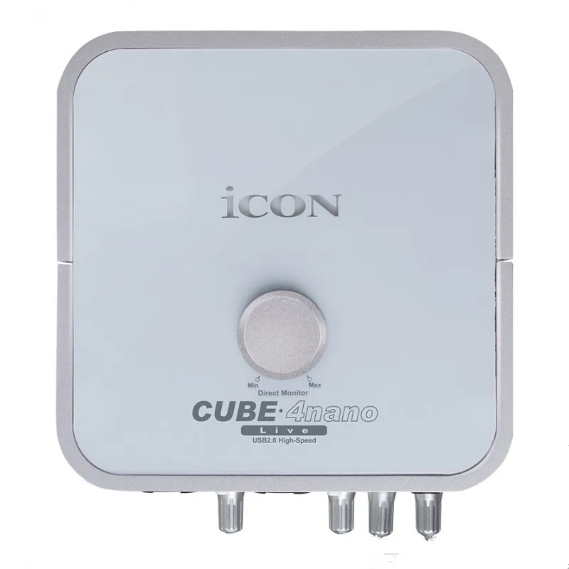 Звуковая карта ICON CUBE 4NANO Live 24 бит 192 кГц 4 в 1/4 выход USB Запись × аналоговая I/O