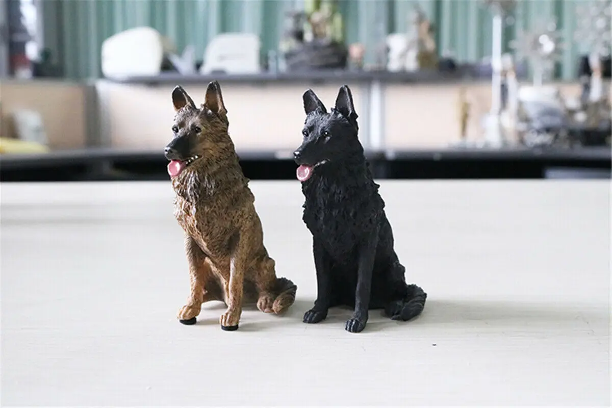 Фигурка маленького немецкого овчака JJM фигурка животного украшение автомобиля