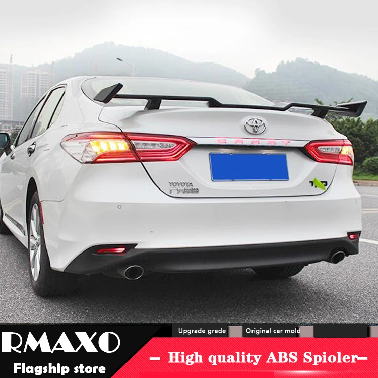 Спойлер для Camry 2018 2019 Toyota TRDF высококачественный спойлер из ABS материала заднее