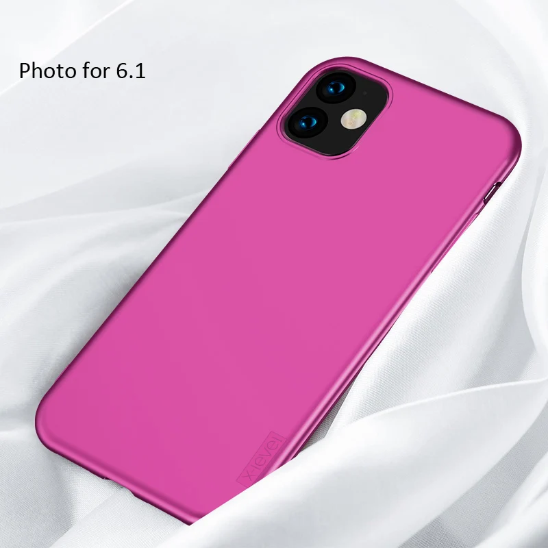 X-Level Мягкий силиконовый чехол для iPhone 11 Pro Max X Level Ультратонкий матовый ТПУ защитный чехол