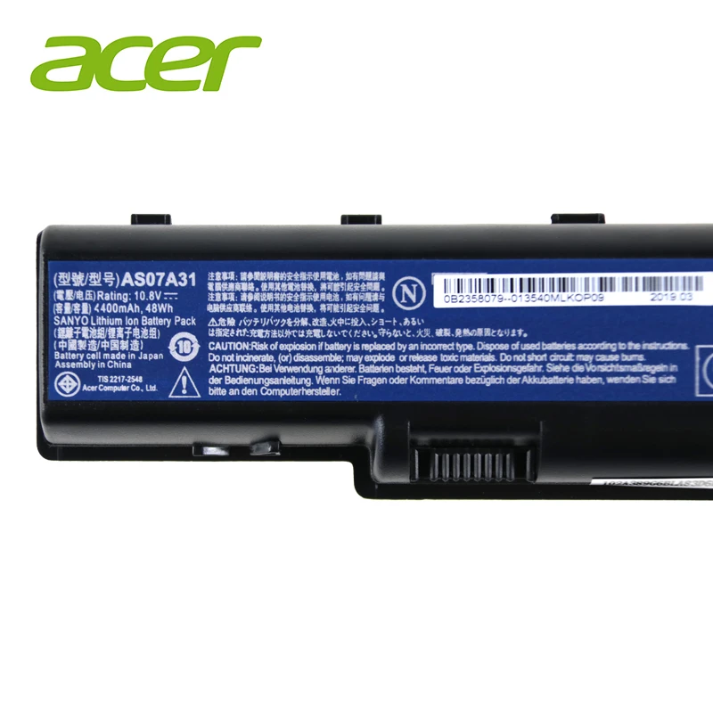 acer ноутбук батарея AS07A31 для acer Aspire 2930G 4740G 5738G 4930 5735 5740 AS07A32 AS07A41 AS07A42 AS07A51 AS07A52