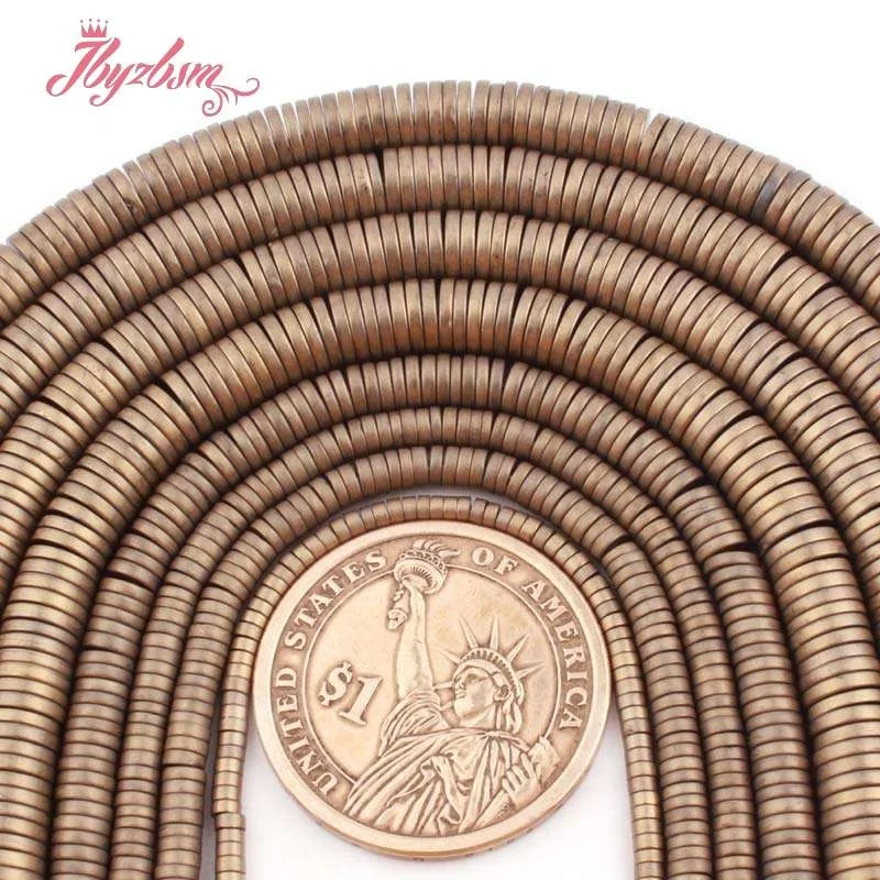 Натуральный гематитовый светильник с золотыми пуговицами Rondelle для