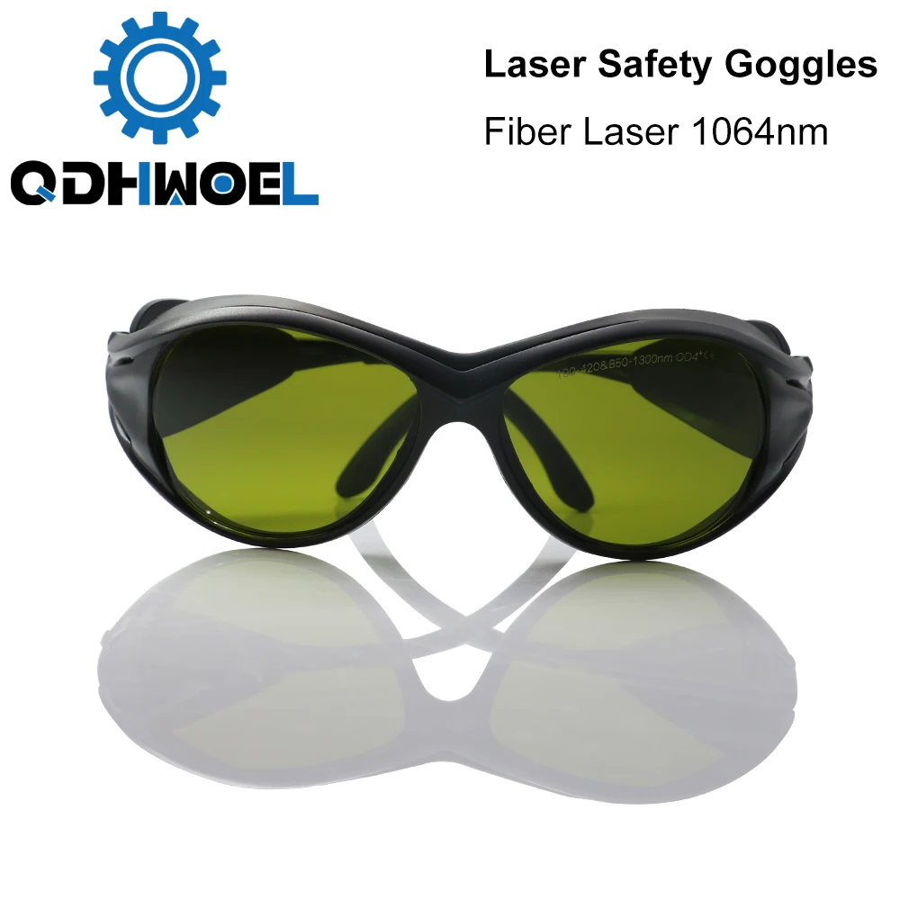 QDHWOEL 1064nm лазерные защитные очки 850-1300nm OD4 + CE для волоконного лазера | Инструменты