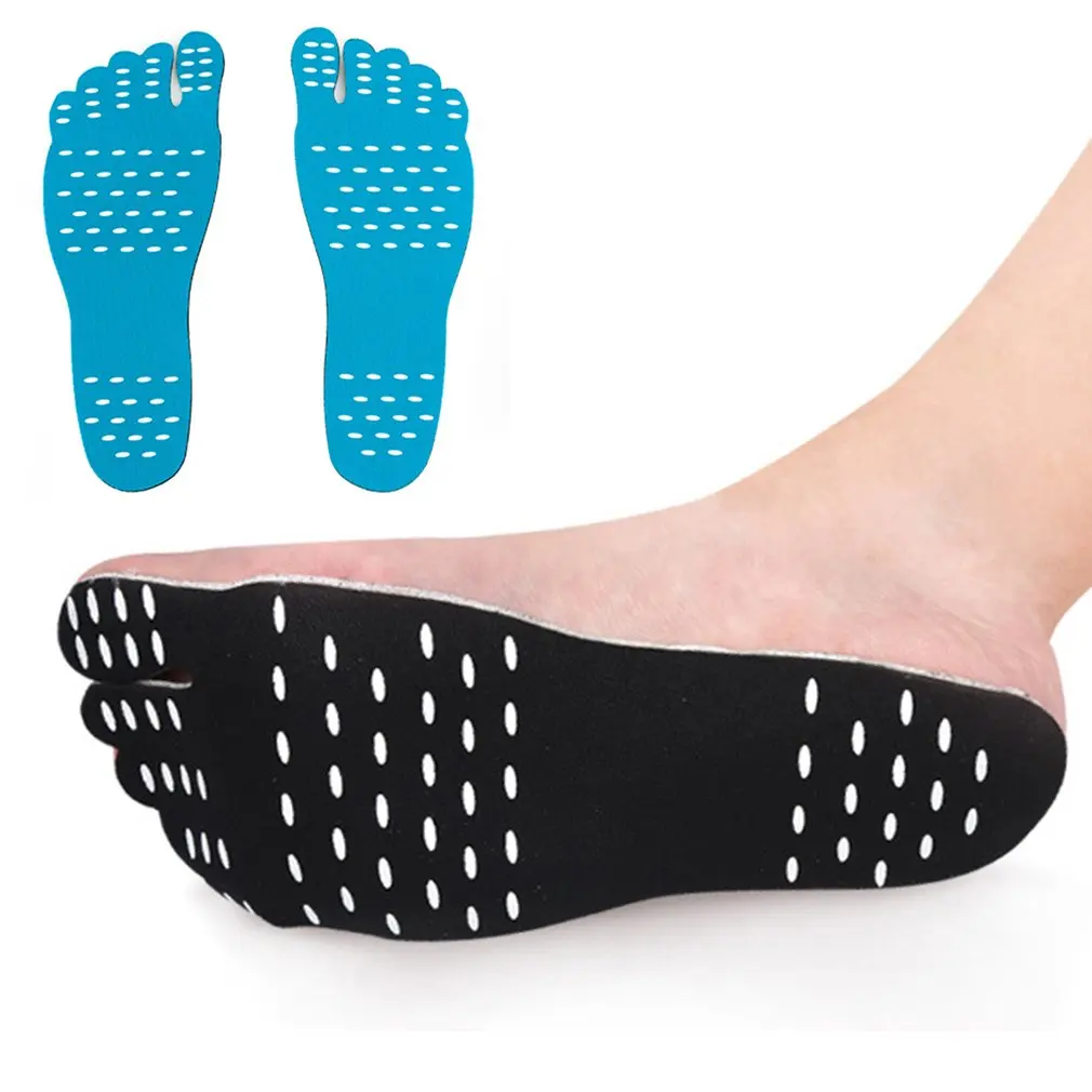 Beach insole Thermal Insulation Waterproof sole Comfy Anti-skid Blue Protective Mat Insoles Foot care | Спорт и развлечения
