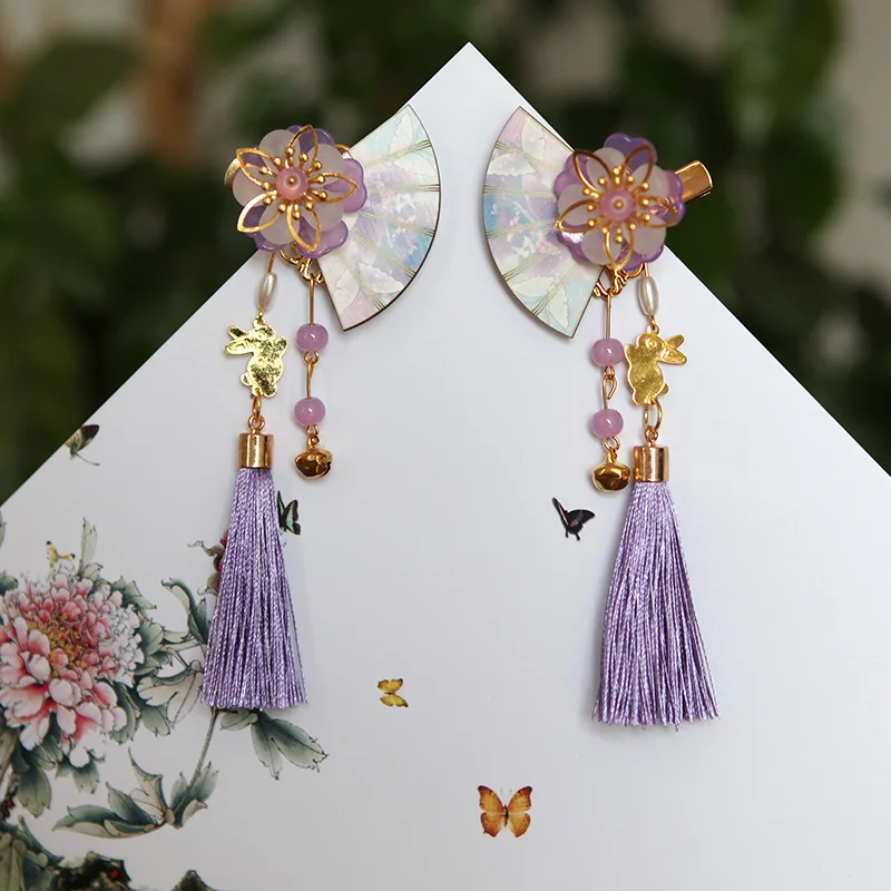 Аксессуары для одежды в стиле древнего ханьского Хана заколка волос с кисточкой