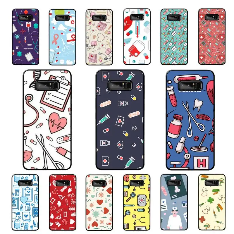 

MaiYaCa Nurse Medical Medicine Health Heart Phone Case for Samsung Note 5 7 8 9 10 20 pro plus lite ultra A21 12 02