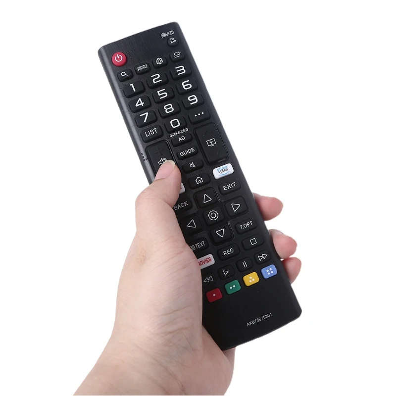 Akb75675301 Remote Control Compatible With Smart Tv Akb75675311 Akb75675304 43lm6300pub With Netflix Prime Movies