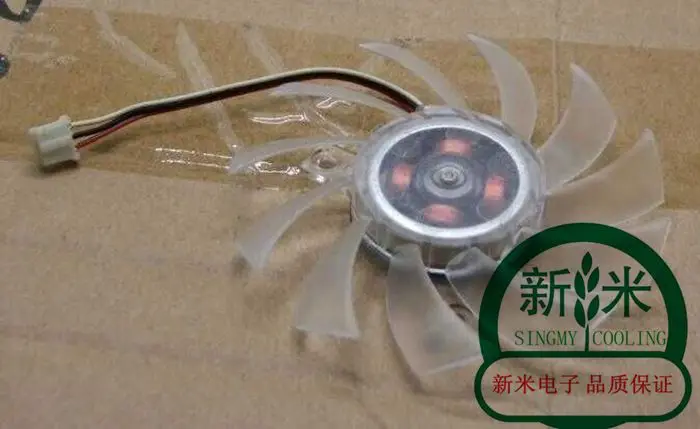 

Original 8010 DFC801012H 12V 3 line 12V 2.5W 8CM graphics card fan