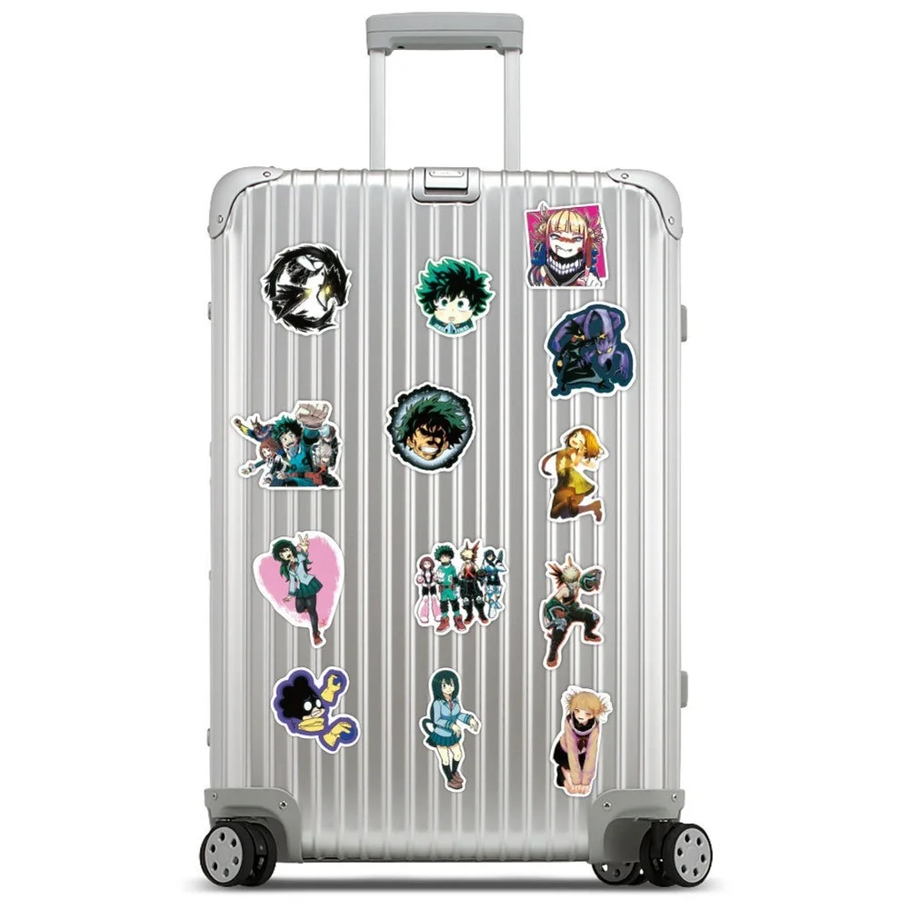 

65PCS New My Hero Academia Stickers Suitable for Motorcycle Luggage Notebook Mobile Phone Anime Waterproof Stickers Toys