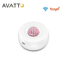 AVATTO Tuya WiFi PIR Motion Sensor Dectector, Smart Motion Sensor with Smart Life App Notification Alerts Smart Home Automation
