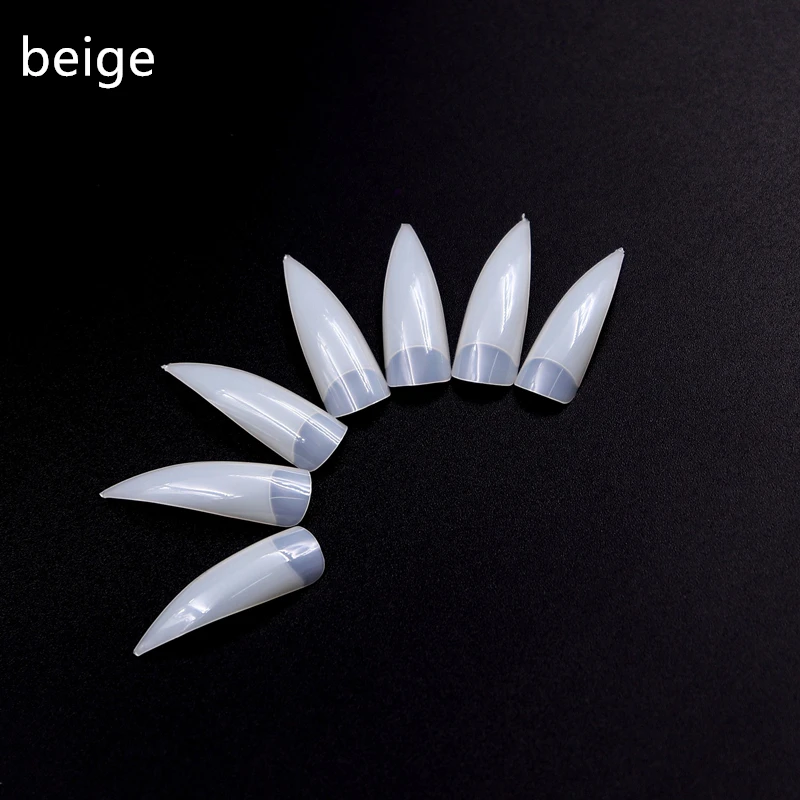 Профессиональные Накладные ногти Recuerdame 500 шт. длинные шпильки для дизайна ногтей