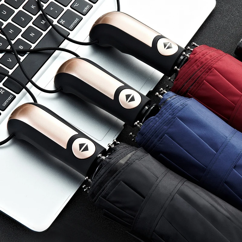 

Windproof Automatic Umbrella Outdoor Ladies UV Protection Fishing Umbrella Clear Sombrinhas Femininas Folding Umbrellas EA60YS