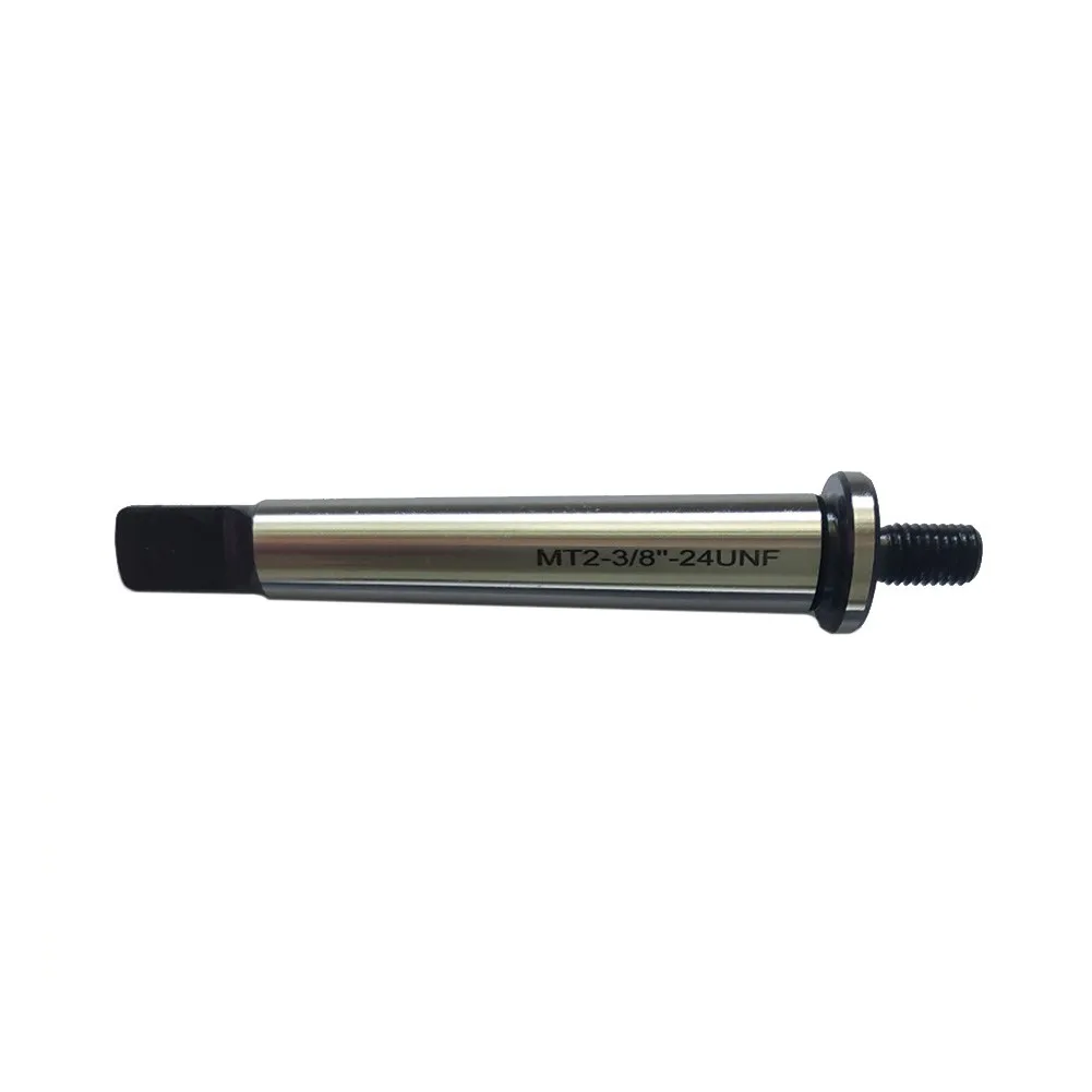 

2MT Shank To 3/8\"-24 Threaded Drill Chuck Arbor Hardened Morse Taper MT2 Adapter New And High Quality