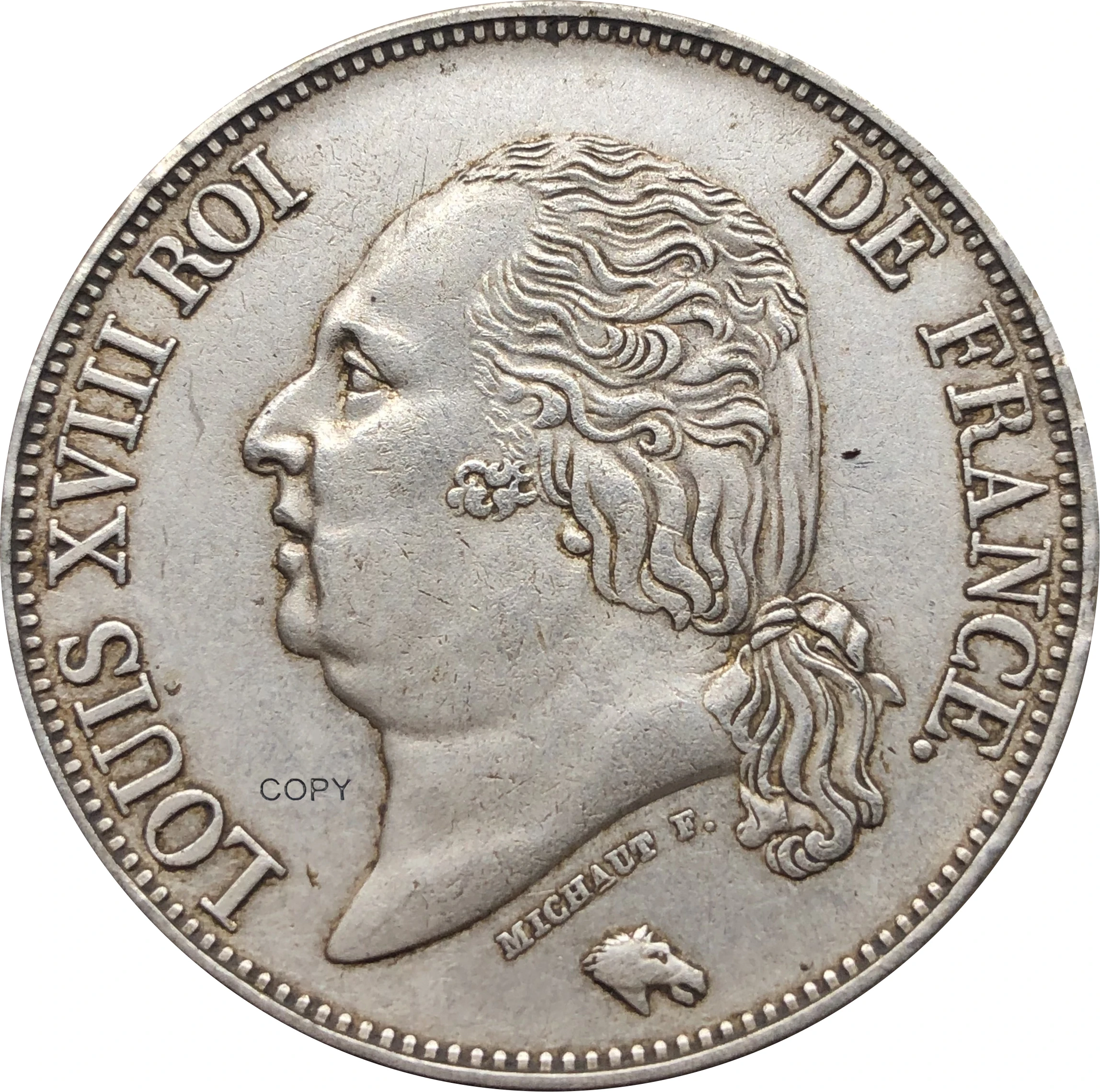 золотой луидор людовика 13. монета короля франции. франция, лотарингия. монета людвиг 2 баварский. франки монеты франции.