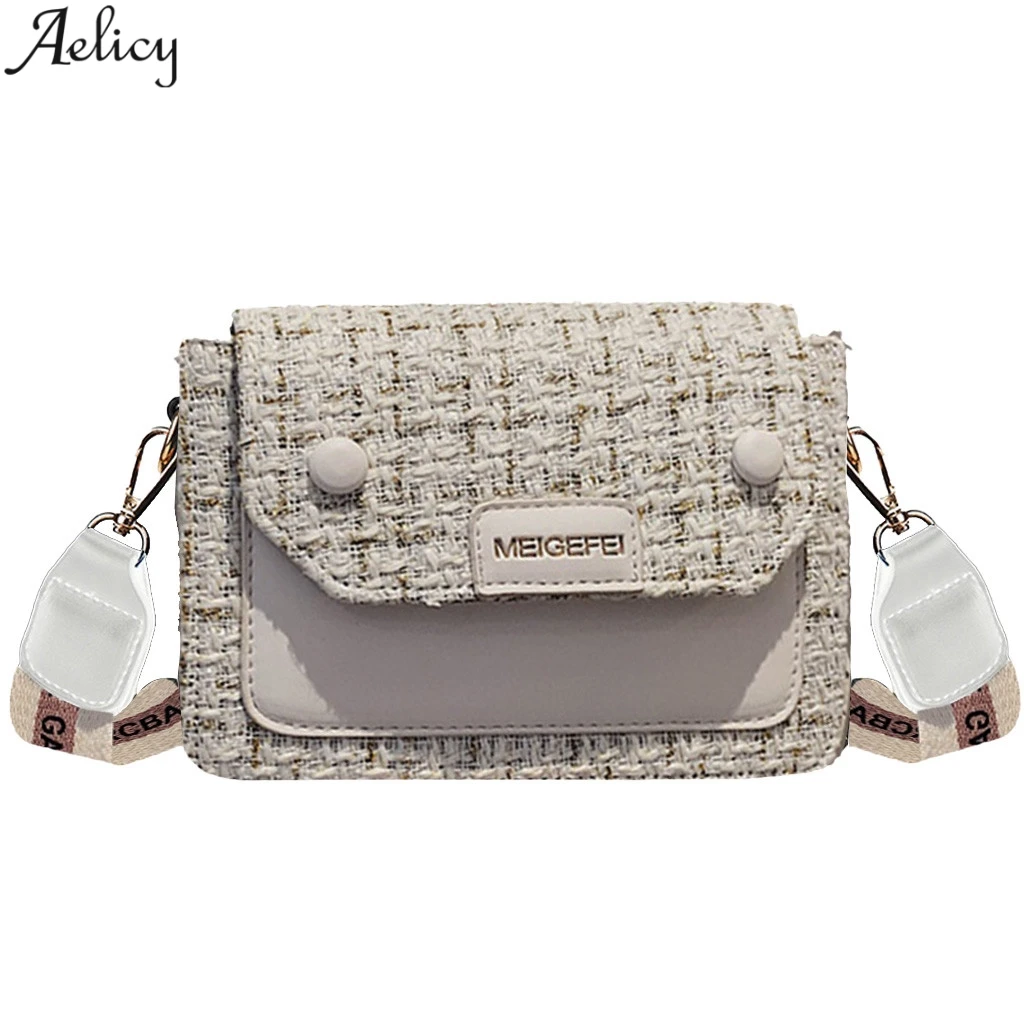 Роскошные женские сумки Aelicy с цепями плюшевая шерстяная сумка маленькие