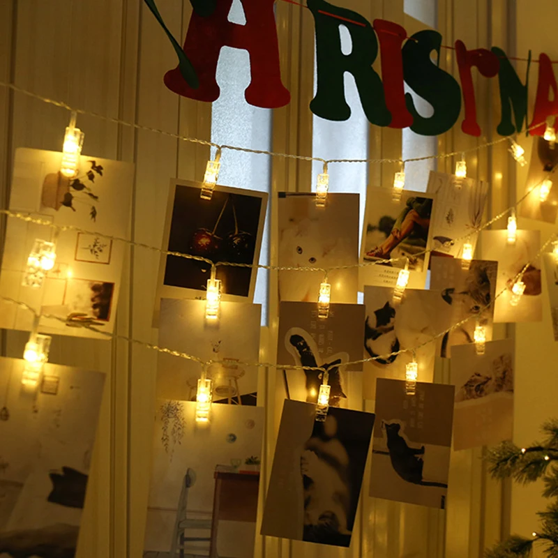 Светодиодная гирлянсветильник для фотоссветильник емки на батарейках 1 5