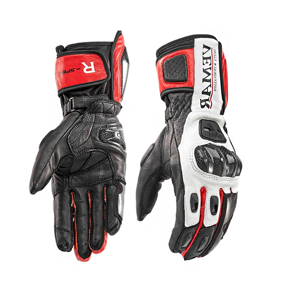 Профессиональные гоночные мотоциклетные перчатки кожаные велосипедные