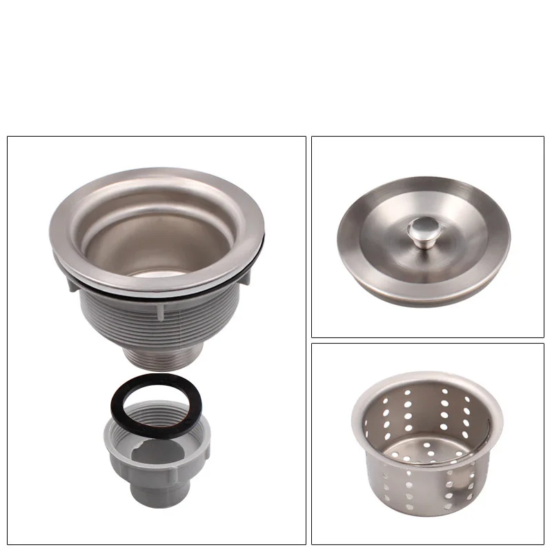 Кухонные аксессуары кухонная раковина корзина из нержавеющей стали сливное