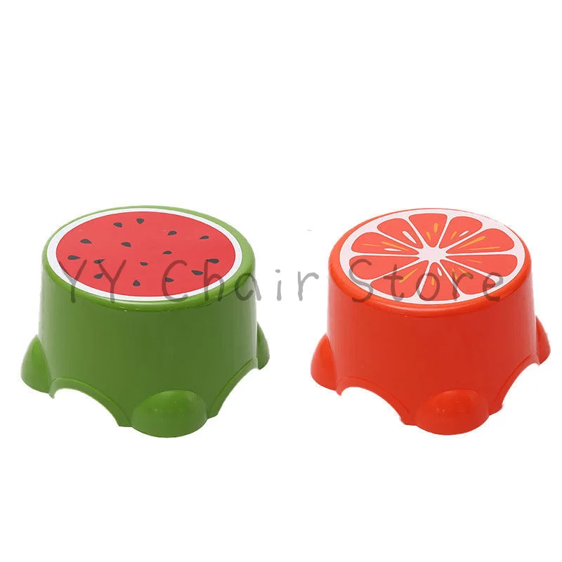 

Children Stool Bench Stable Household Bathroom Plastic Thickened Anti-slip Shoe Stepping Bedside Changing Kids Home Furniture