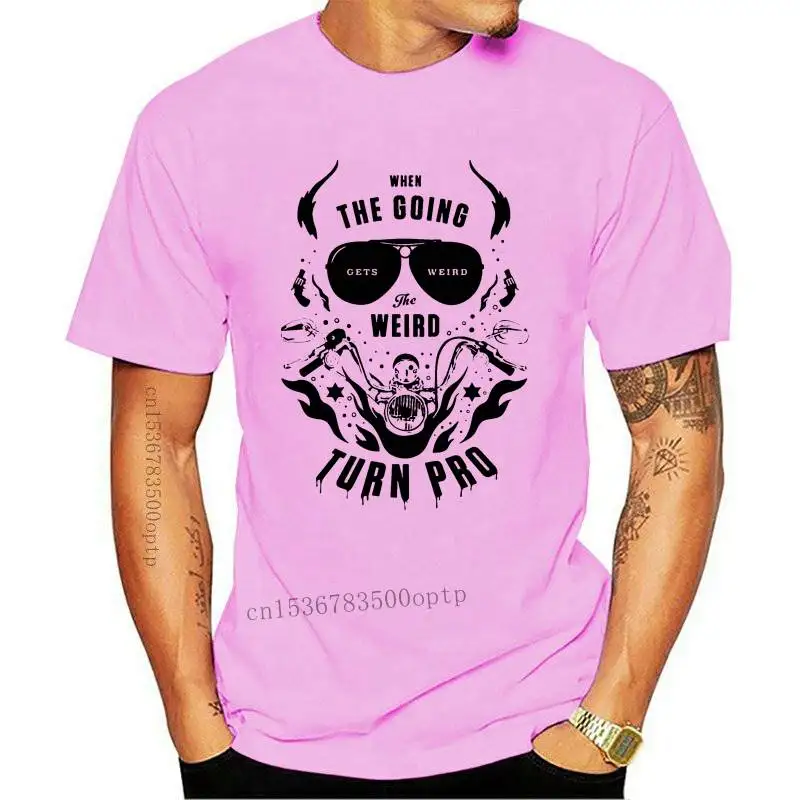 

Hunter S Thompson T-Shirt! The Weird Turn Pro quote fear and loathing gonzo