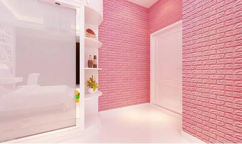 70*77 3D плиточная панель наклейка на стену DIY пенопластовые наклейки школа детский сад Настенные обои-покрытие детская спальня декор для гостиной