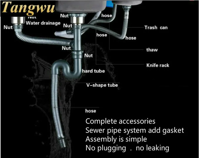 Бесплатная доставка стандартная модная кухонная раковина из нержавеющей стали