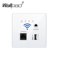 2021 new white usb socket wireless wifi usb charging socketwall embedded wireless ap router 3g wifi repeater free shipping